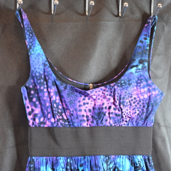 Colourful Summer Dress SZ M Necessary Objects - Picture 3 of 8